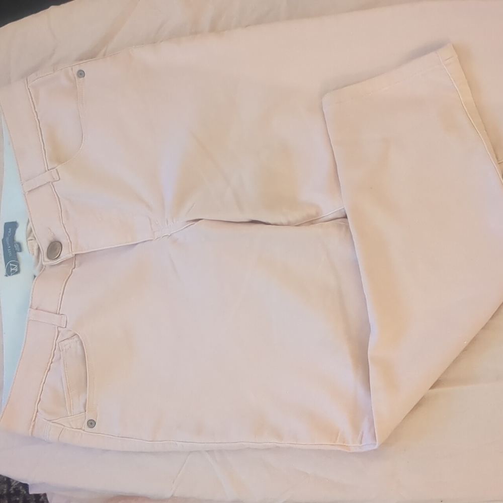 Wit&Wisdom blush pink, comfort waist pants. 12 petite.
